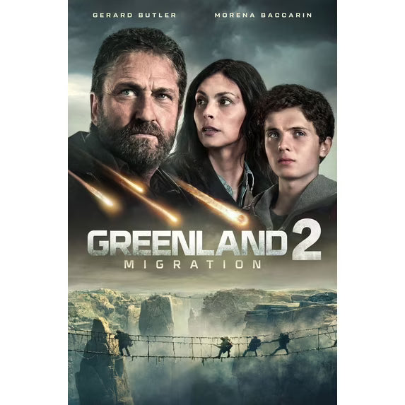 Greenland 2: Migration (2026) DVD - Action, Adventure, Thriller, and Science Fiction