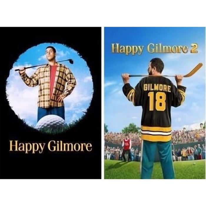 Happy Gilmore 2 Movie Collection (Happy Gilmore (1996) +Happy Gilmore 2 (2025)) DVD -Comedy