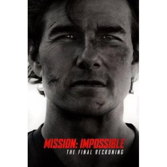Mission Impossible: The Final Reckoning (2025) Action English Audio New Movie DVD Box Set