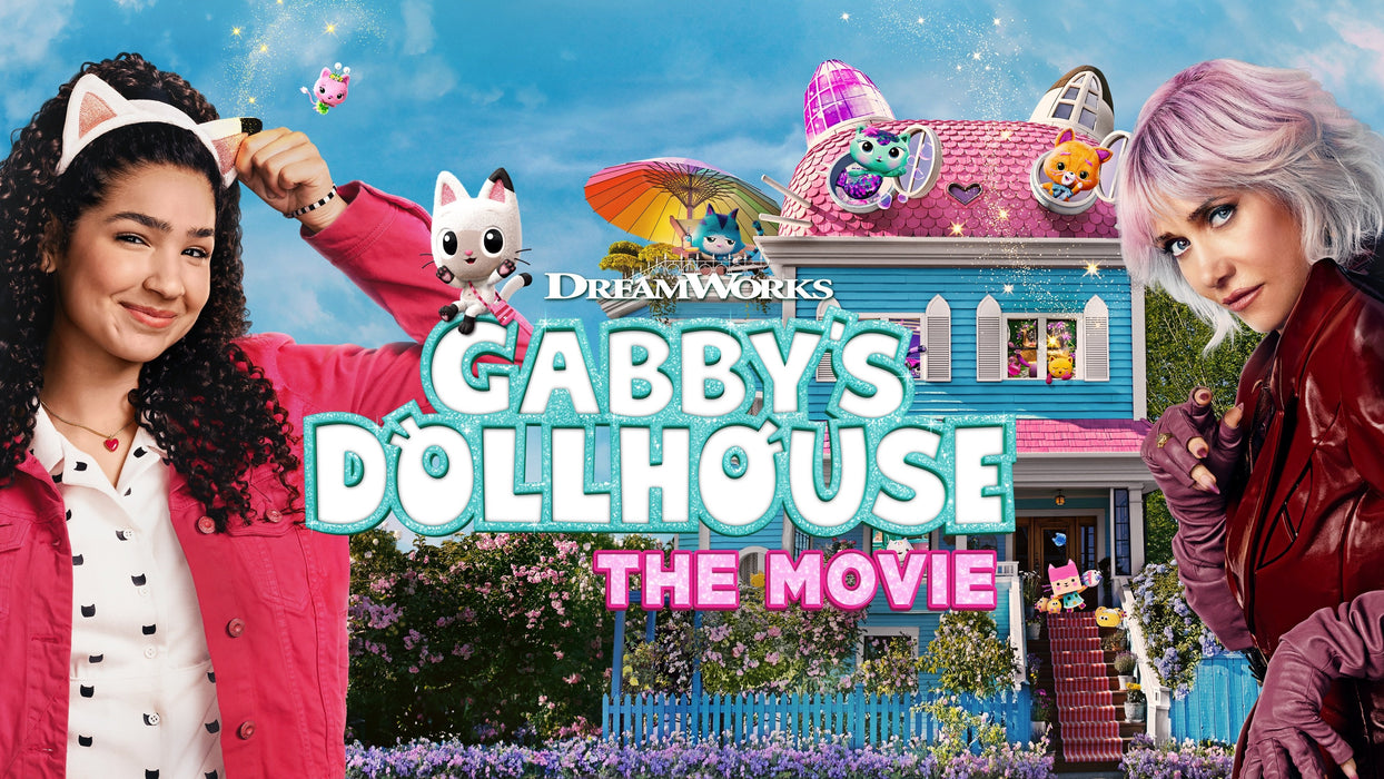 Gabby’s Dollhouse: The Movie (2025) DVD New Set - Free Shipping