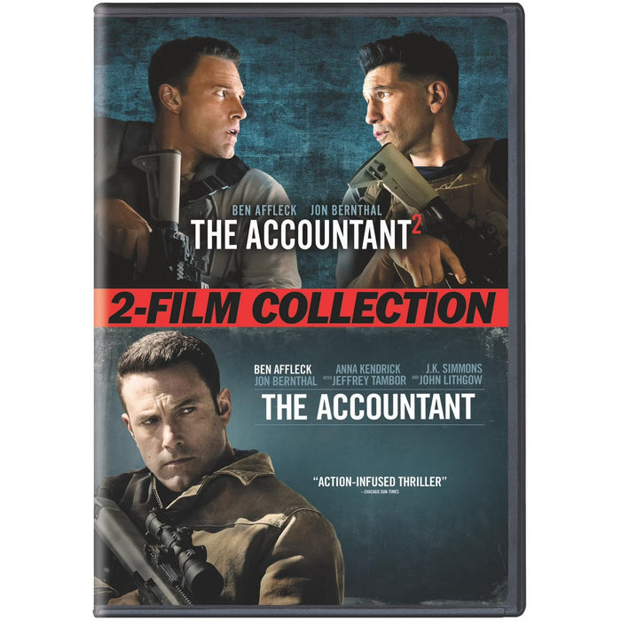 The Accountant 2-Film Collection (DVD) - Action, Mystery, Crime, and Thriller
