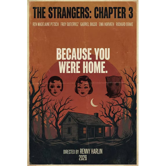 The Strangers – Chapter 3 (2026) DVD - Horror and Thriller
