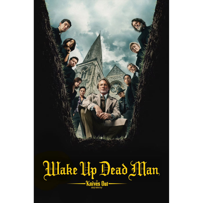 Wake Up Dead Man: A Knives Out Mystery (2025) DVD - Thriller, Mystery, and Comedy