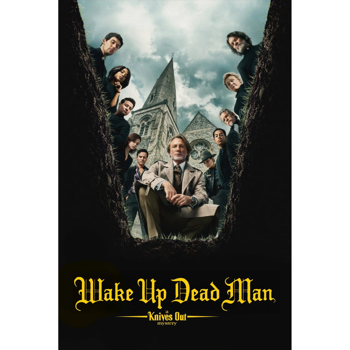 Wake Up Dead Man: A Knives Out Mystery (2025) DVD - Thriller, Mystery, and Comedy