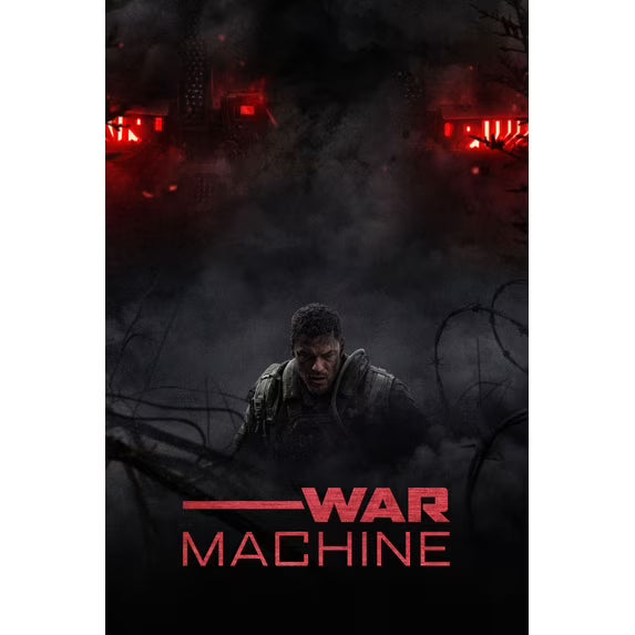War Machine (2026) DVD - Action, Science Fiction, and Thriller