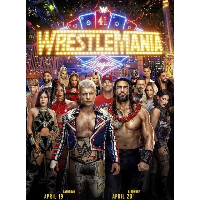 WrestleMania 41: Saturday & Sunday (2025) DVD - Action, Sport