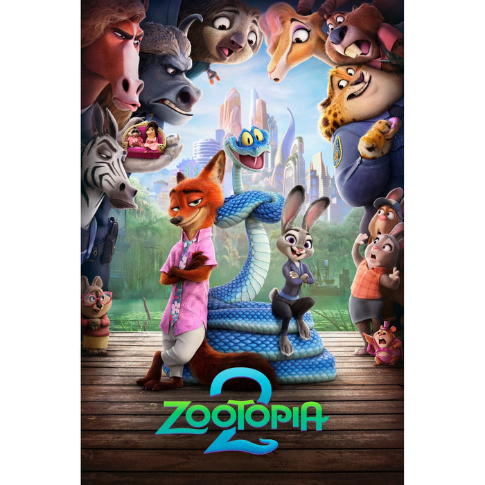Zootopia 2 (2025) DVD - Animation, Comedy, Adventure, Family, and Mystery