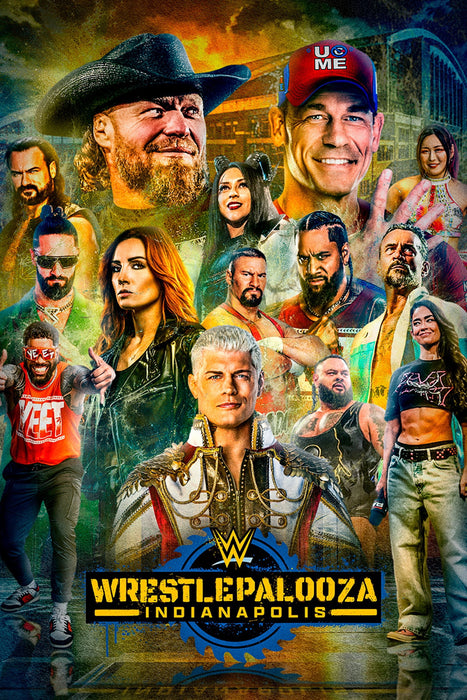 WWE Wrestlepalooza (2025) DVD - Drama, Action, and Comedy