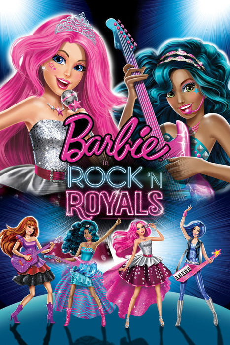 Barbie in Rock 'N Royals (2015) English Dvd Movie Box Set