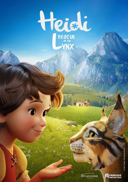 Heidi: Rescue of the Lynx (2025) DVD - Animation, Adventure, and Family