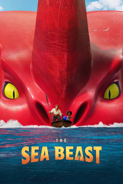 The Sea Beast (2022) Movie DVD - Animation,Adventure,Action,Family,Fantasy