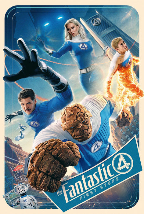 The Fantastic 4: First Steps (2025) DVD New Set - Free Shipping