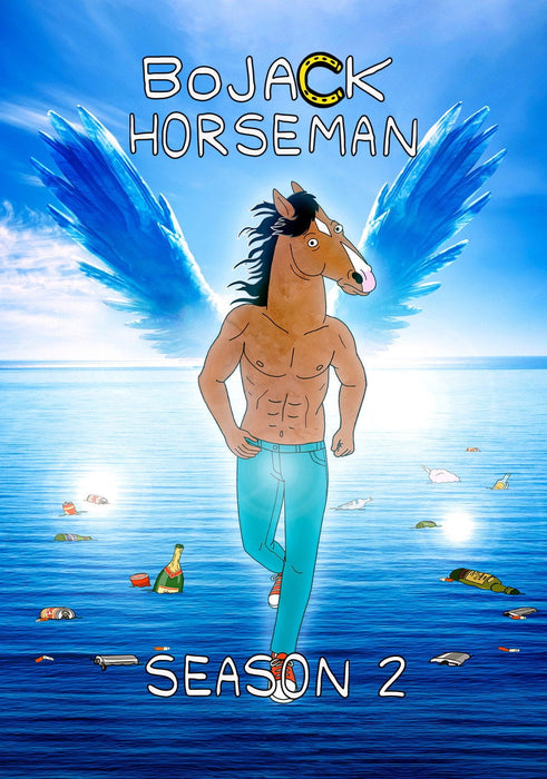 BoJack Horseman Season 2 DVD - Animation, Comedy, and Drama