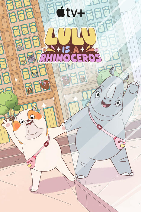 Lulu Is a Rhinoceros (2025) Movie DVD - [Animation,Family]