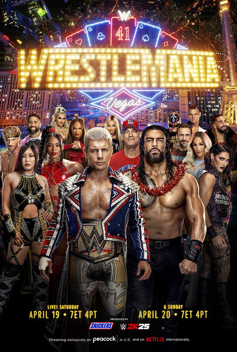 WrestleMania 41 (2025) DVD