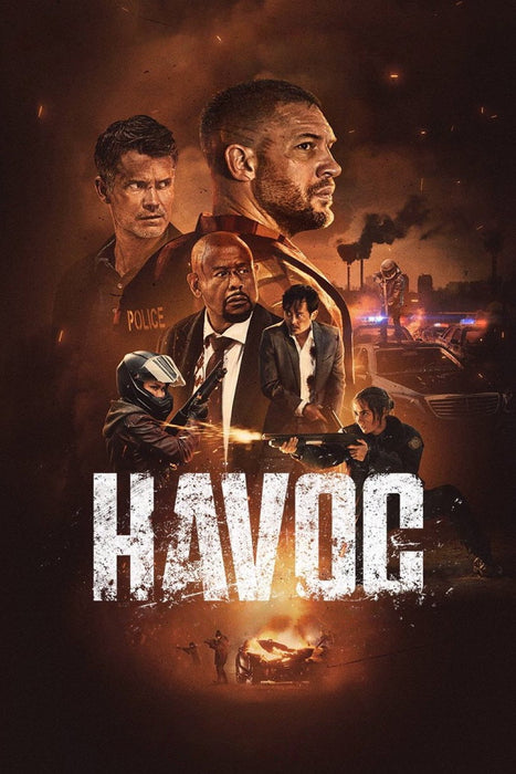 Havoc (2025) DVD - Action, Crime, Thriller, and Drama