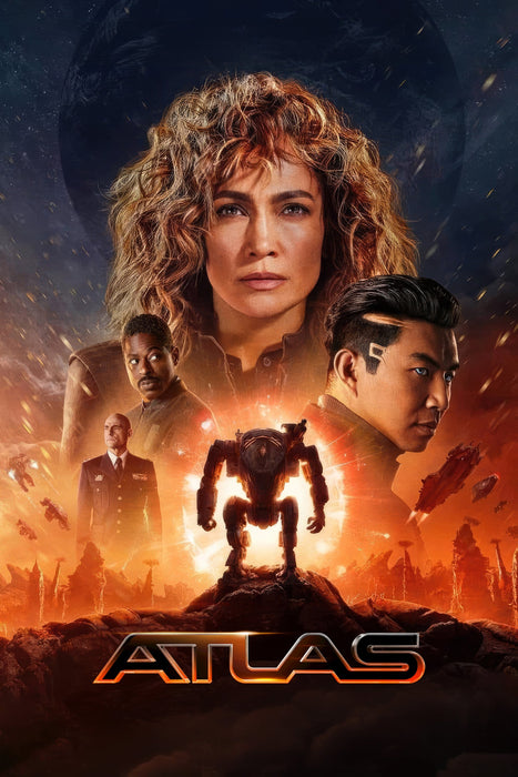 Atlas (2024) DVD New Set [English Audio - Free Shipping]