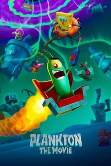 Plankton: The Movie (2025) Animation English Audio New Movie DVD Box Set