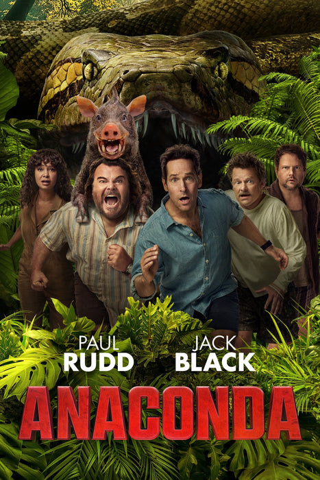 Anaconda (2025) DVD - Adventure, Comedy, and Horror