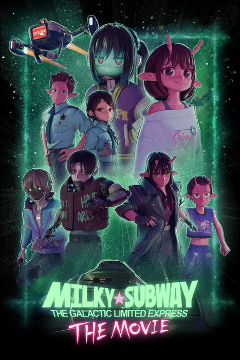 Milky?Subway: The Galactic Limited Express – the Movie (2026) Action, Adventure English DVD Movie Box Set