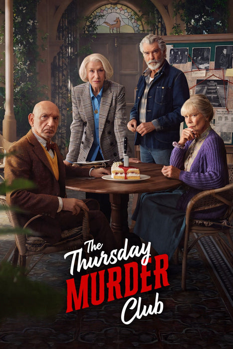 The Thursday Murder Club (2025) DVD - Comedy, Mystery, and Crime