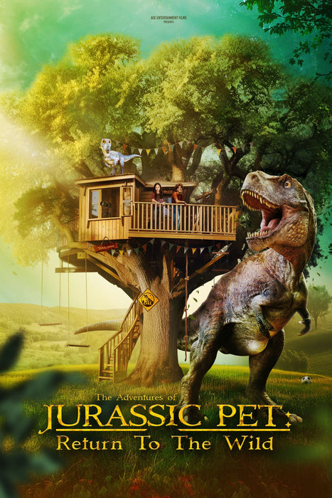 The Adventures of Jurassic Pet: Return to the Wild (2024) DVD New Set [Free Shipping]
