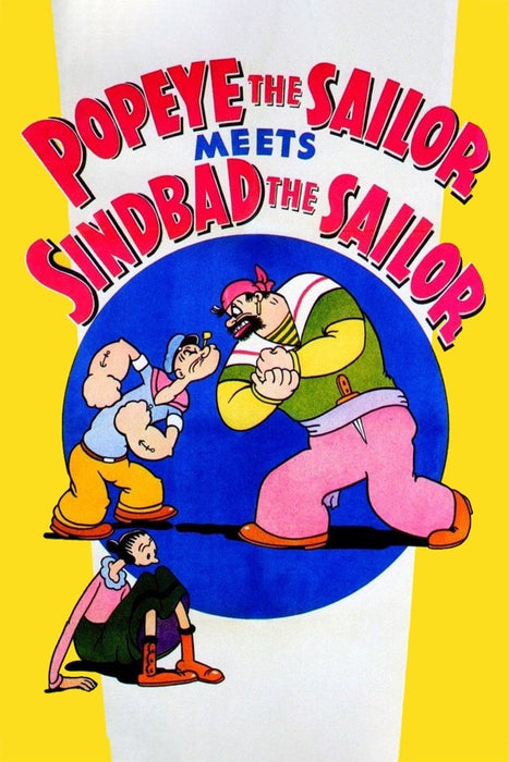 Popeye the Sailor Meets Sindbad the Sailor&nbsp;(1936) Short Movie DVD Animation,Adventure,Comedy,Family