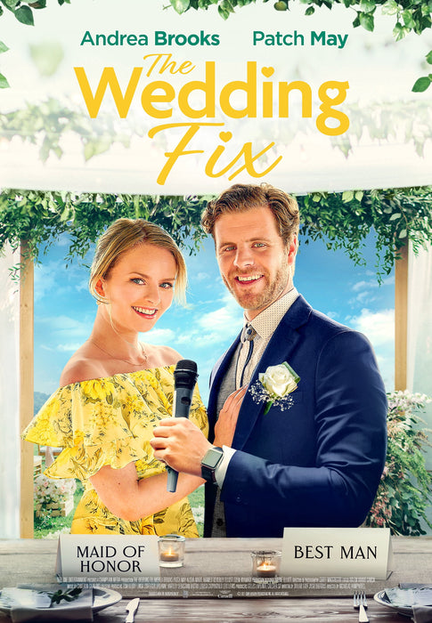The Wedding Fix (2022) Movie DVD - [TVMovie,Romance,Comedy]