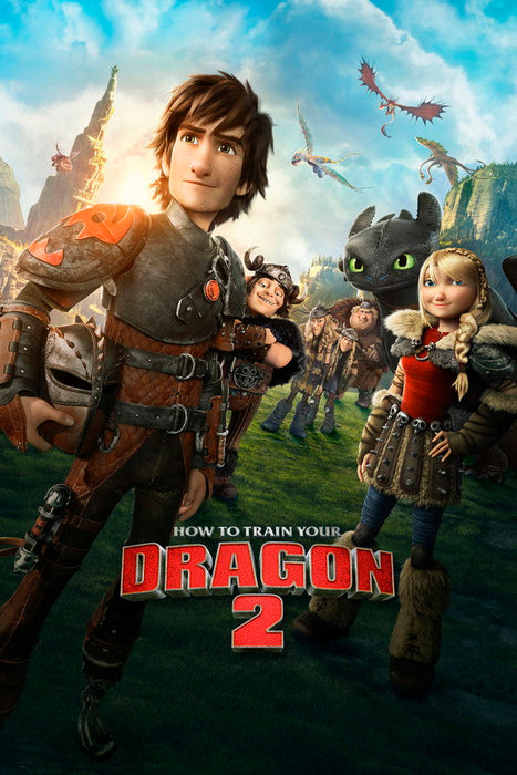 How to Train Your Dragon 2 (2014) English DVD Movie Box Set