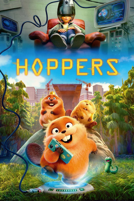 Hoppers (2026) DVD - Animation, Family, Science Fiction, Comedy, and Adventure