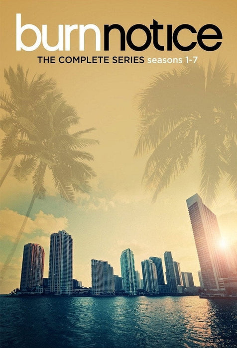Burn Notice Season 1 to 7 DVD - Action & Adventure, Drama, and Crime
