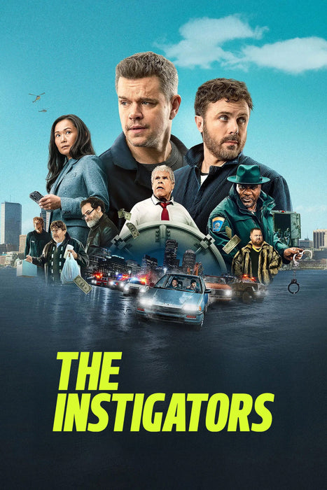 The Instigators (2024) DVD New Set [English Audio - Free Shipping]