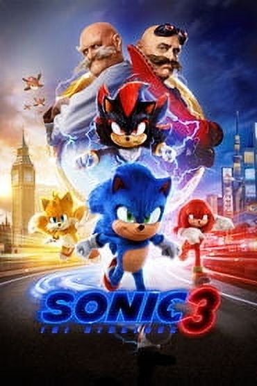 Sonic the Hedgehog 3 (2024) English Dvd Movie Box Set