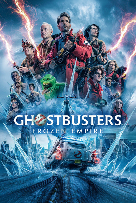 Ghostbusters: Frozen Empire (2024) DVD New Set [English Audio - Free Shipping]