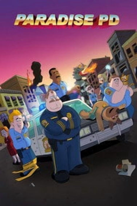 Paradise PD (2018) [Season-1] English Animation Comedy Series Box Set New DVD