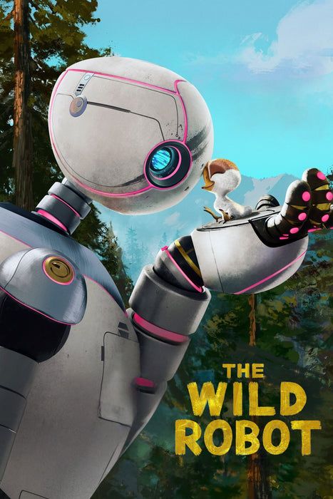 The Wild Robot (2024) DVD New Set [English Audio - Free Shipping]