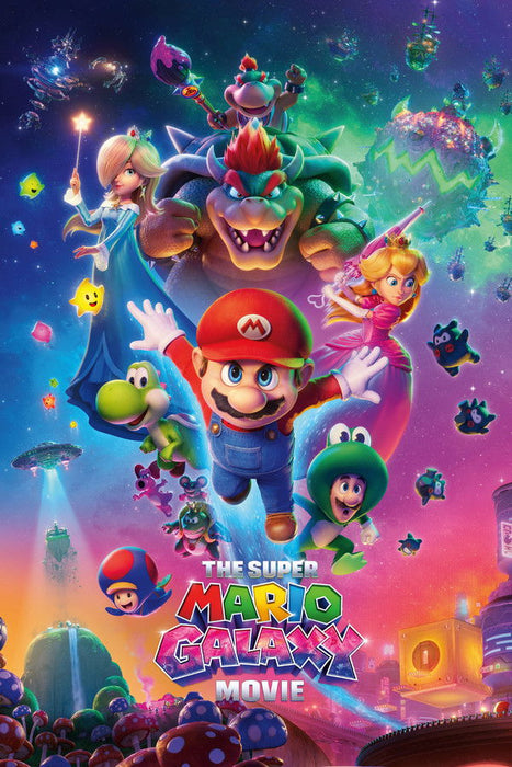 The Super Mario Galaxy Movie (2026) English Dvd Movie Box Set