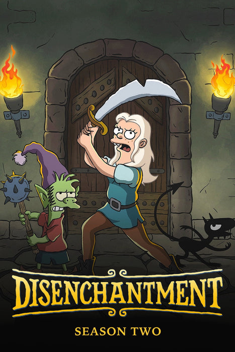 Disenchantment Season 2 DVD - Animation, Comedy, Action & Adventure, and Sci-Fi & Fantasy