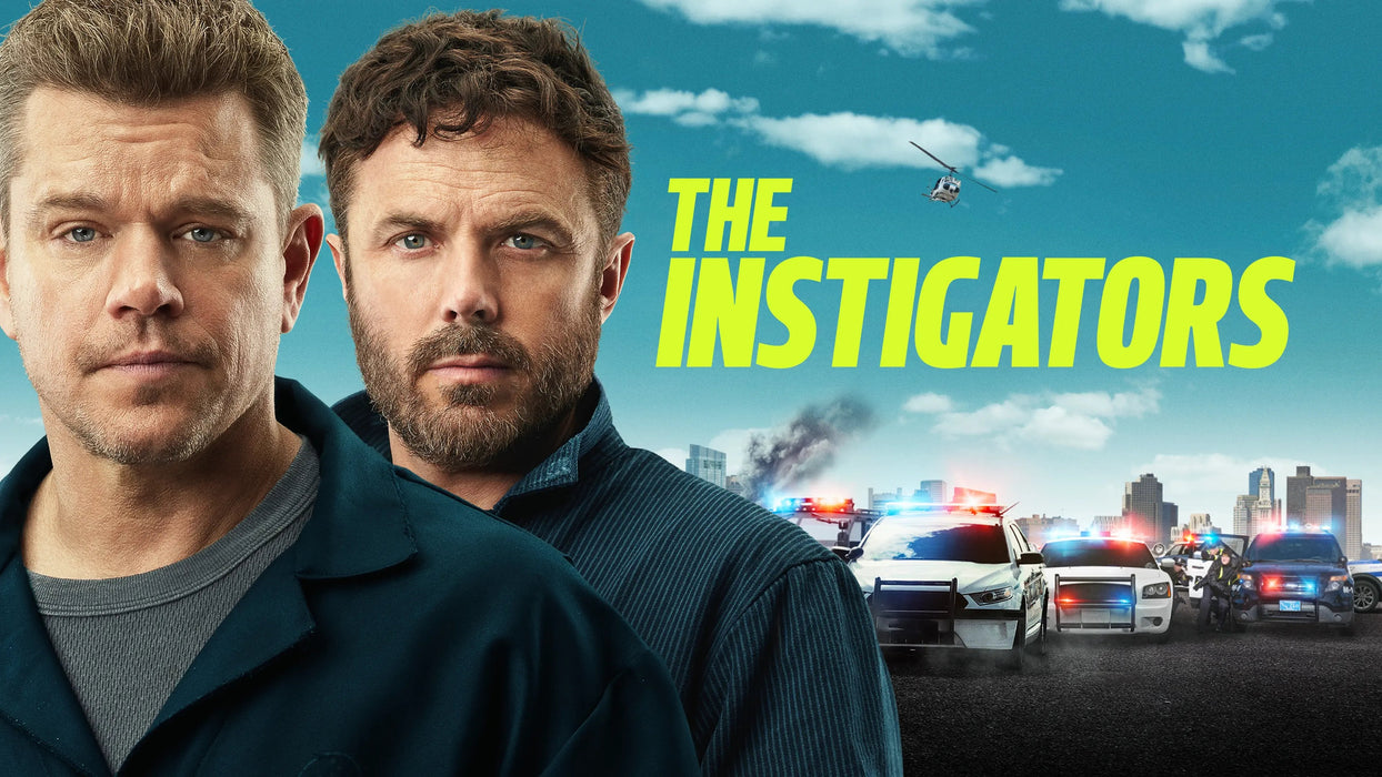 The Instigators (2024) DVD New Set [English Audio - Free Shipping]