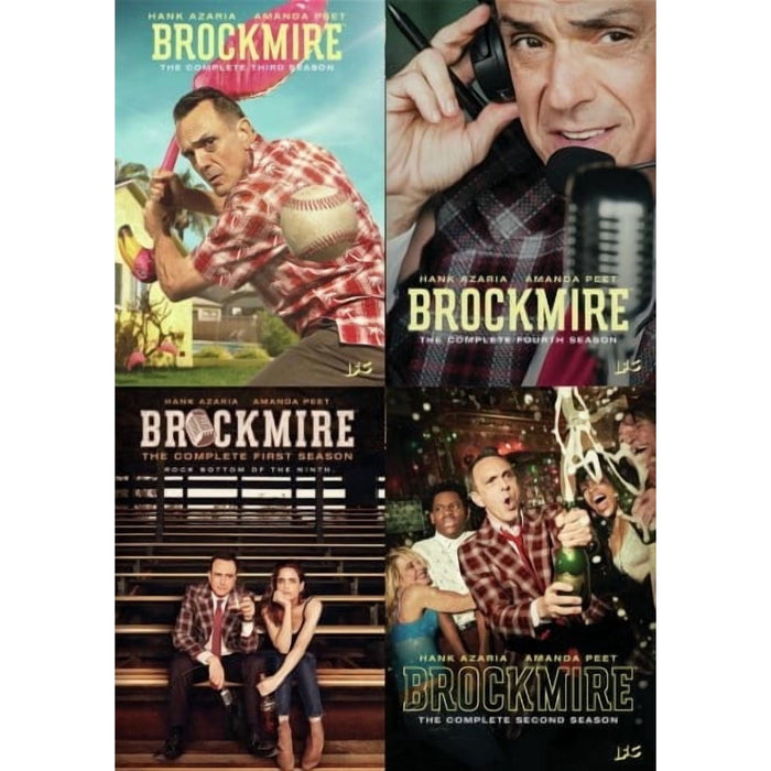 Brockmire Season 1 to 4 DVD - Comedy and Drama