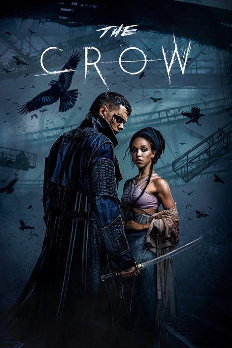 The Crow (2024) DVD New Set [English Audio - Free Shipping]