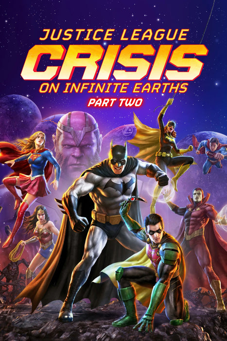 Justice League: Crisis on Infinite Earths Part Two (2024) DVD New Set [English Audio - Free Shipping]