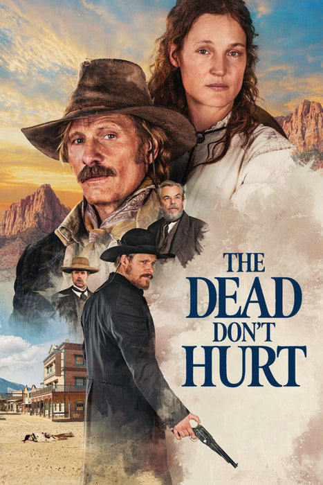 The Dead Don’t Hurt (2024) DVD New Set [English Audio - Free Shipping]