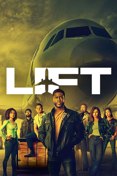 Lift (2024) DVD New Set [English Audio - Free Shipping]
