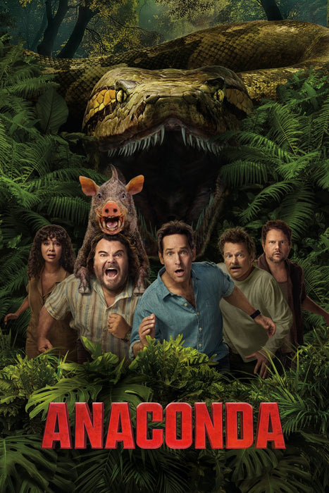 Anaconda (2025) DVD New Set - Adventure,Comedy,Horror