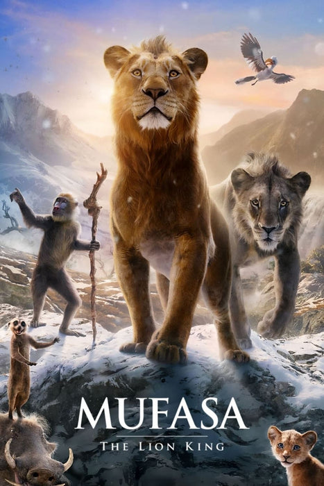 Mufasa: The Lion King (2024) DVD New Set [English Audio - Free Shipping]