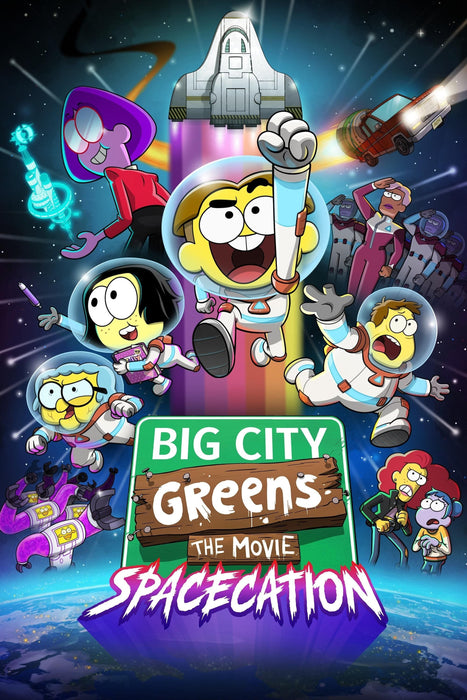 Big City Greens the Movie: Spacecation (2024) DVD New Set [English Audio - Free Shipping]