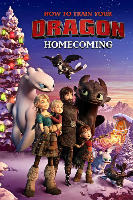 How to Train Your Dragon: Homecoming (2019)English DVD Movie Box Set
