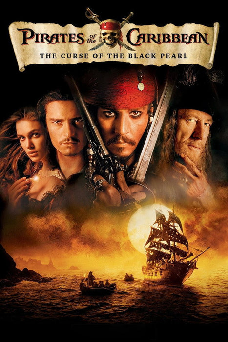 Pirates of the Caribbean: The Curse of the Black Pearl (2003) English Dvd Movie Box Set