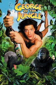 George of the Jungle (1997) Adventure English Audio Movie DVD Box Set New